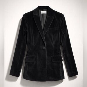 Steve Madden - Elegant Black Velvet Jacket
